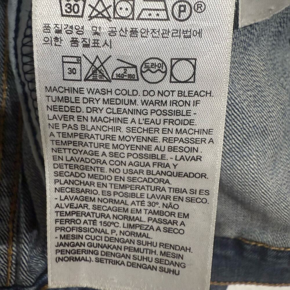 Levi’s Medium Wash Classic Denim Trucker Jacket Sz XS - Picture 7 of 12